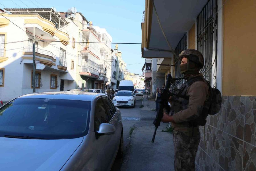 Mersin’de Uyuşturucu Satıcılarına Dev Operasyon
