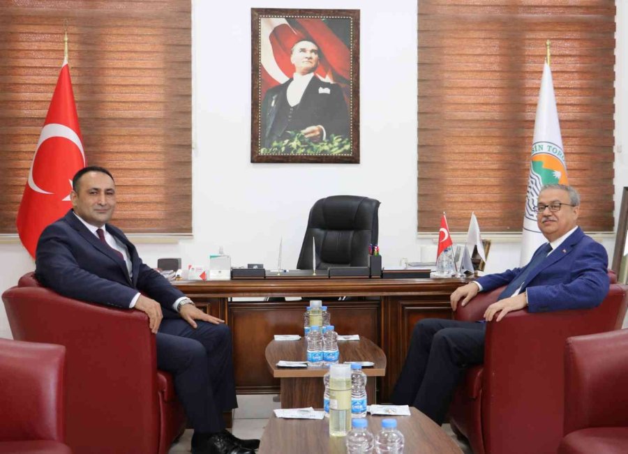 Vali Su, Başkan Yılmaz İle Vedalaştı