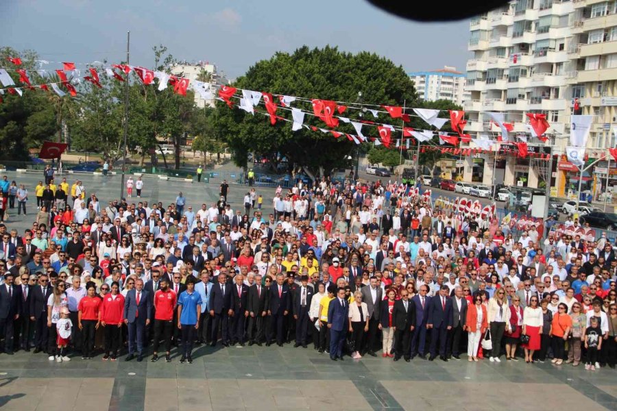 Antalya’da "19 Mayıs" Etkinlikleri Atatürk Anıtı’na Çelenk Sunumuyla Başladı