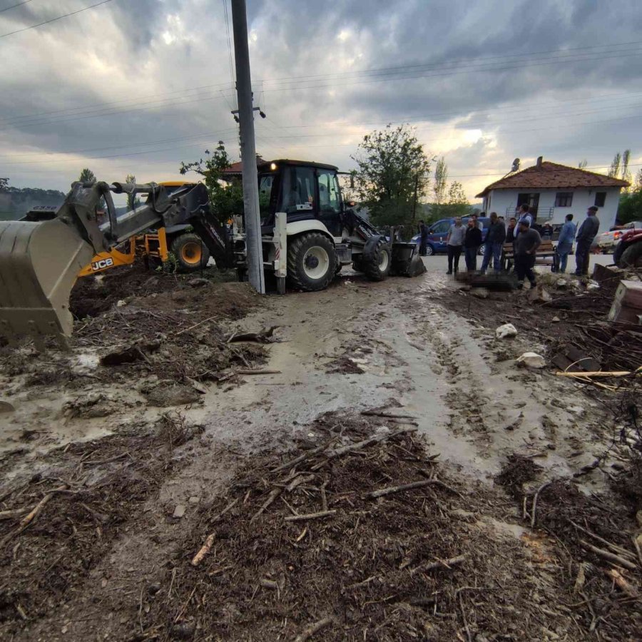 Antalya’da Selde 48 Küçükbaş Hayvan Telef Oldu