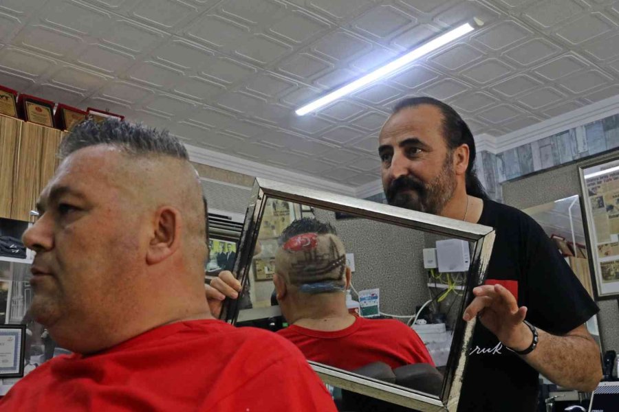 Dünya Rekortmeni Berber 7 Saat Uğraştı, ‘en Zoru Buydu’ Dedi