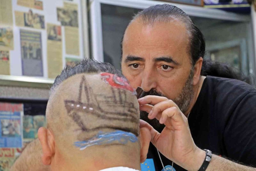 Dünya Rekortmeni Berber 7 Saat Uğraştı, ‘en Zoru Buydu’ Dedi