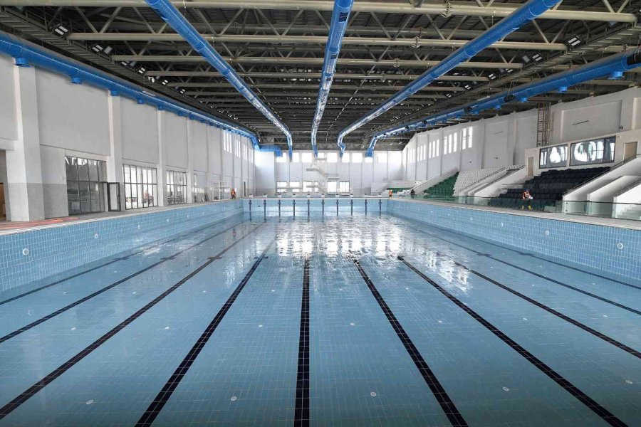 Konya’da Olimpik Yüzme Havuzu Ve Atletizm Pisti İslami Dayanışma Oyunları’na Hazır