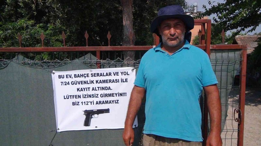 Hırsızlığa Karşı Tabanca Resimli, "biz 112’yi Aramayız" Önlemi