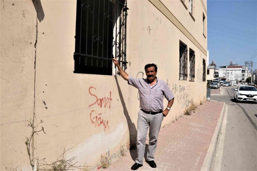 Madde Bağımlıların Merkezi Fetö’nün Metruk Binasına Demirli Önlem