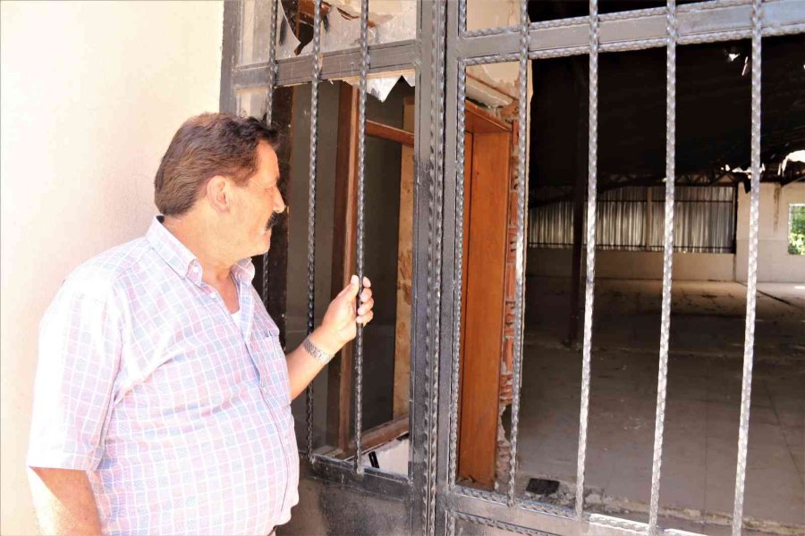 Madde Bağımlıların Merkezi Fetö’nün Metruk Binasına Demirli Önlem