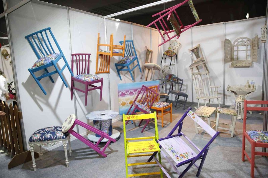 Atasem Kursiyerlerinden Yıl Sonu Sergisi