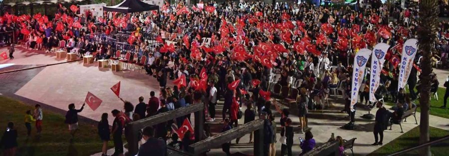 Konyaaltı’nda 19 Mayıs Coşkuyla Kutlandı