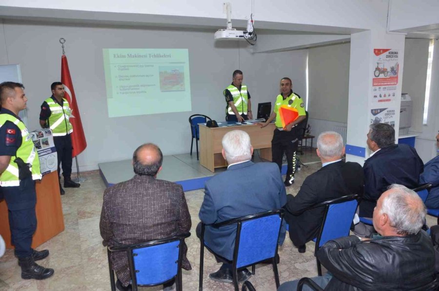 Ereğli’de Traktör Sürücülerine Eğitim
