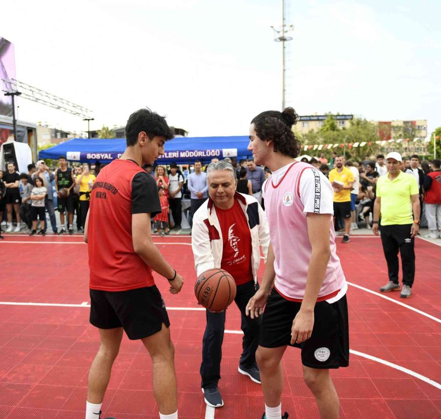 Muratpaşa’da Basketbol Şenliği