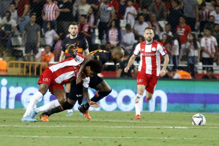 Spor Toto Süper Lig: Ft Antalyaspor: 1 - Galatasaray: 1 (maç Sonucu)