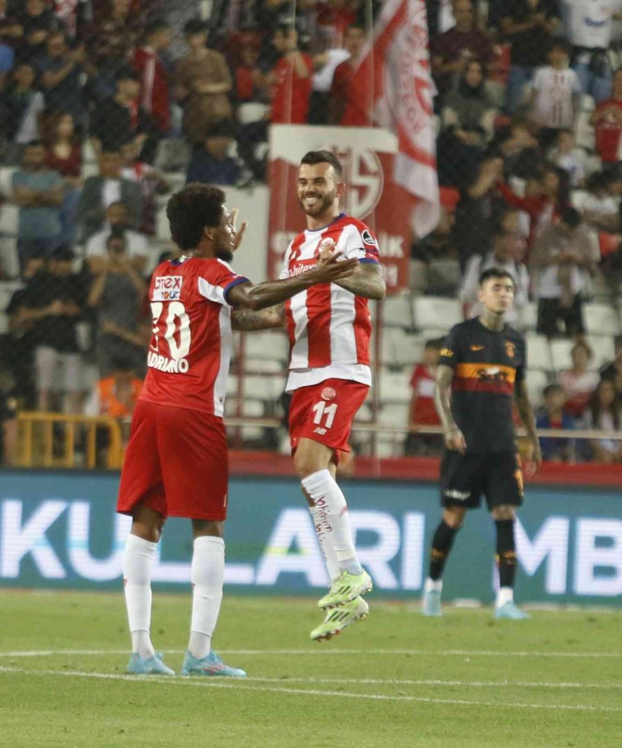 Spor Toto Süper Lig: Ft Antalyaspor: 1 - Galatasaray:0 (ilk Yarı)