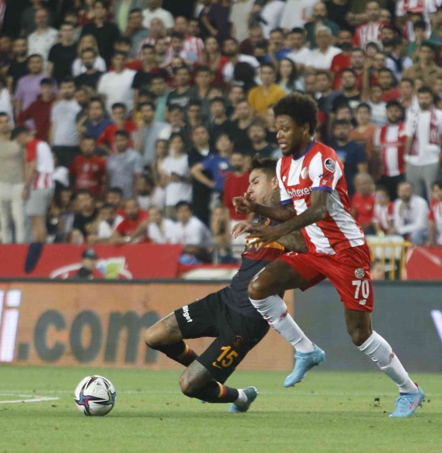 Spor Toto Süper Lig: Ft Antalyaspor: 1 - Galatasaray:0 (ilk Yarı)