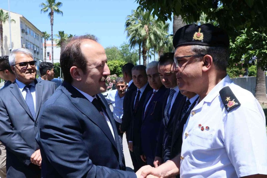 Mersin’in Yeni Valisi Pehlivan, Görevine Başladı