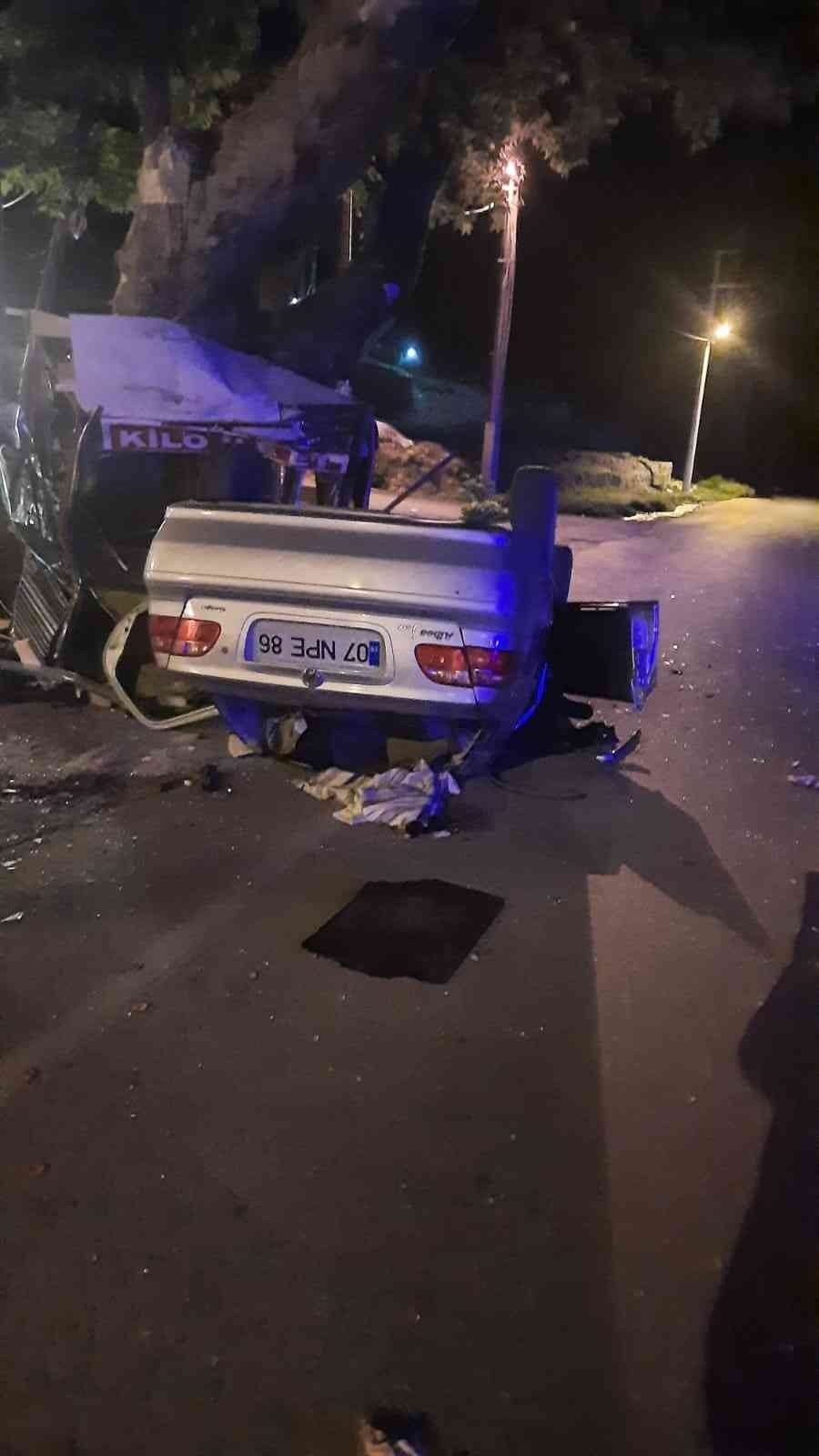 Otomobil Takla Attı: 2’si Ağır 3 Yaralı