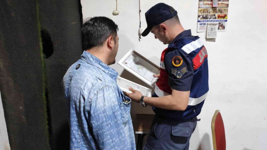 Antalya’da Jandarmadan Yasa Dışı Bahis, Kumar, Tombala Denetimi