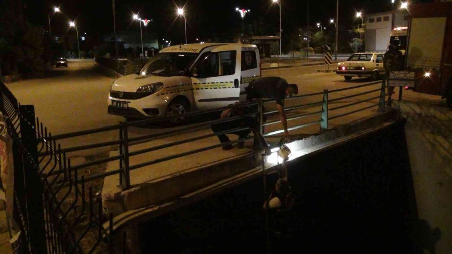 Gece Yarısı ‘derede Ceset Var’ İhbarı Polisi Harekete Geçirdi