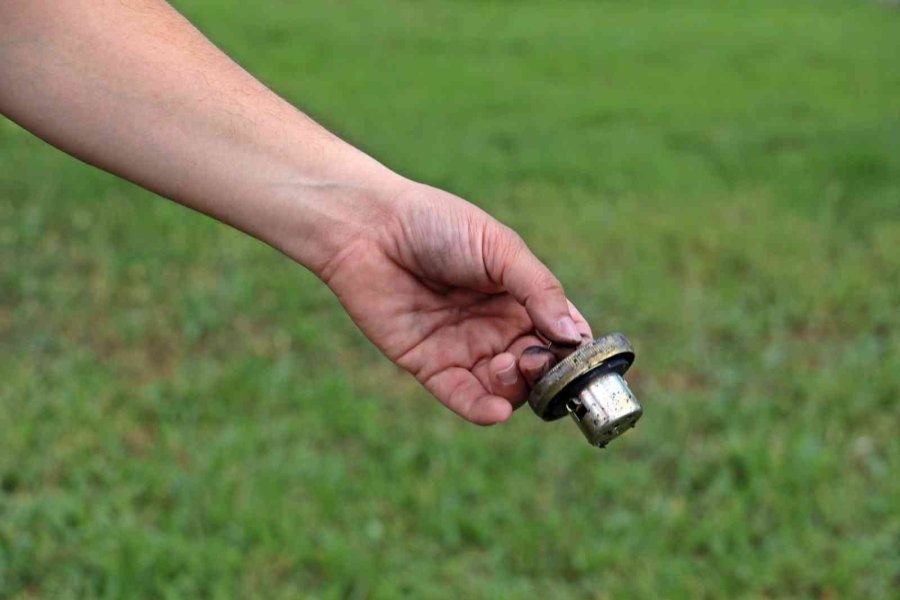 Emanet Verdiği Motosikletinden Geriye Yakıt Deposunun Kapağı Kaldı