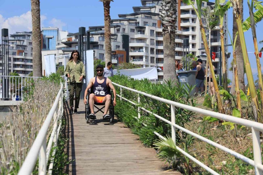 Sahilde Engelli Empati Parkuru