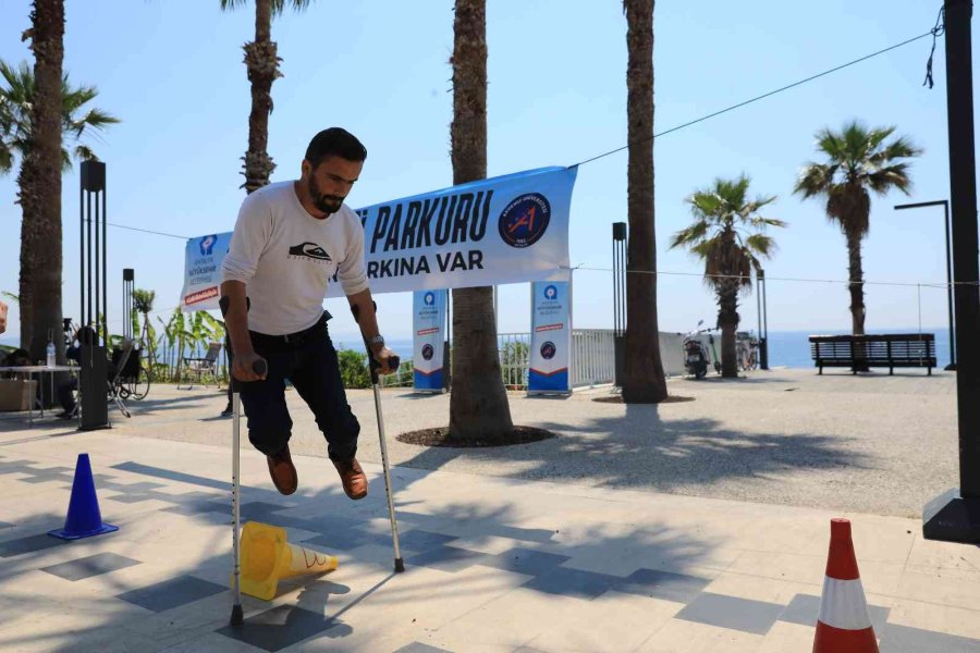 Sahilde Engelli Empati Parkuru