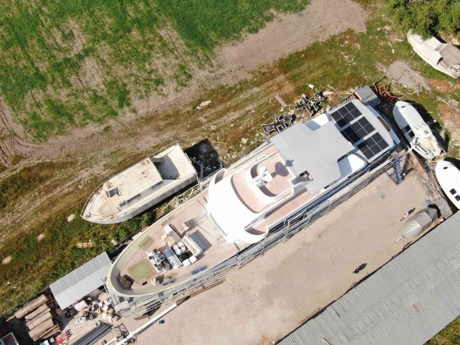 Türkiye’nin En Büyük Su Altı Arkeolojisi Araştırma Gemisi Suya İniyor