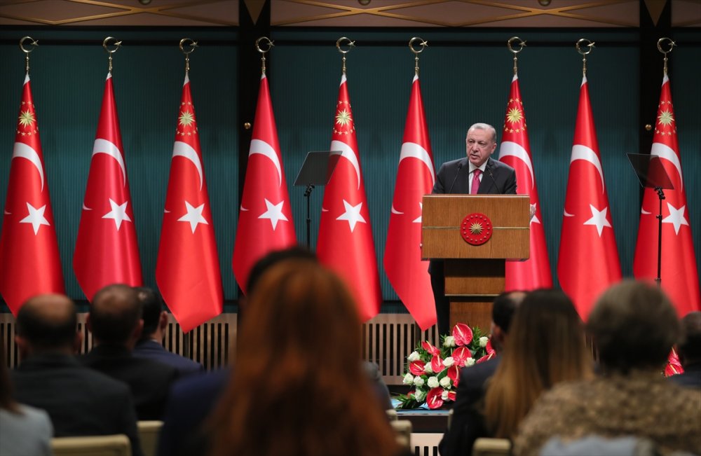 Cumhurbaşkanı Erdoğan, Kabine Toplantısı'nın Ardından Millete Seslendi