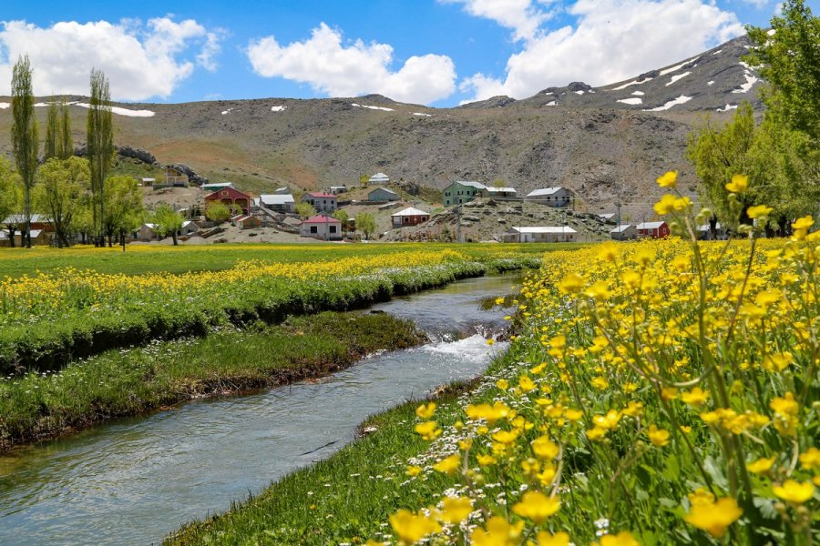 Toros Dağlarındaki Yaylalar Baharın Tüm Güzelliklerini Sunuyor