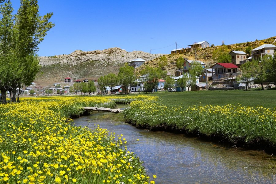 Toros Dağlarındaki Yaylalar Baharın Tüm Güzelliklerini Sunuyor