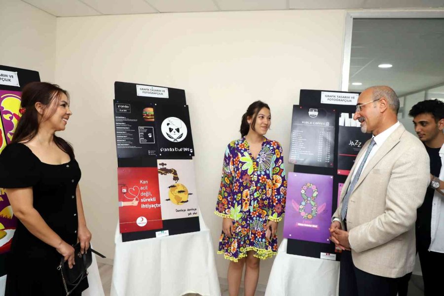 Akdenizli Gençler Mesleki Becerilerini Sergiledi