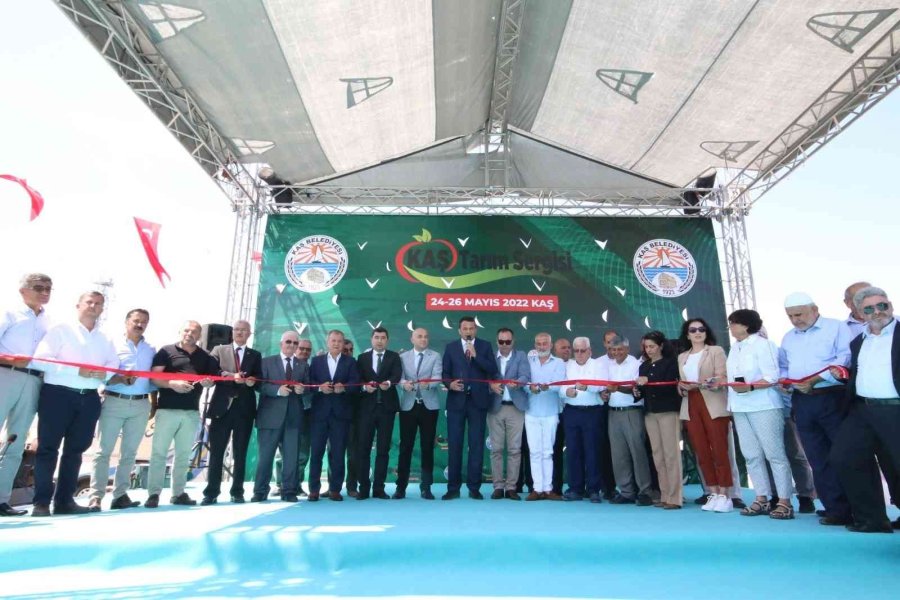 Kaş Tarım Sergisi Açıldı