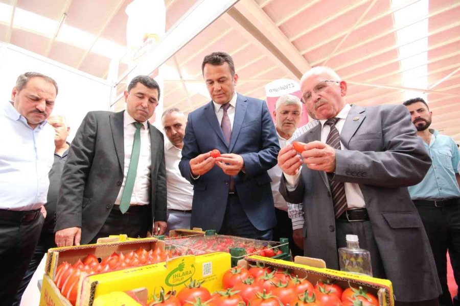 Kaş Tarım Sergisi Açıldı