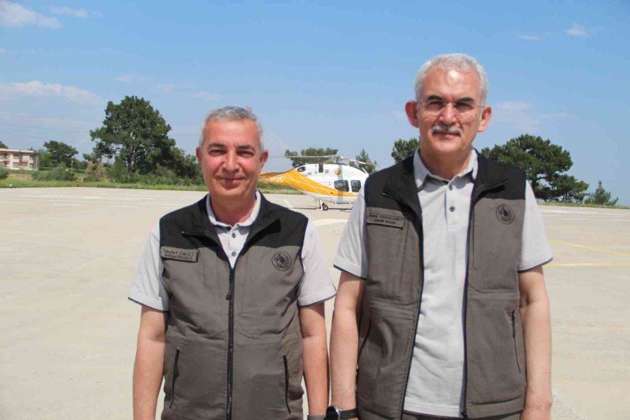 Türkiye Uçak Ve Helikopterleriyle Orman Yangınlarına Hazır