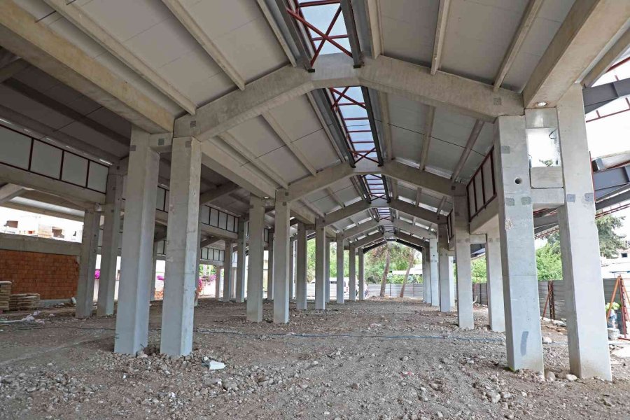 Kemer Otopark Ve Pazar Yeri Turizm Sezonuna Hazır