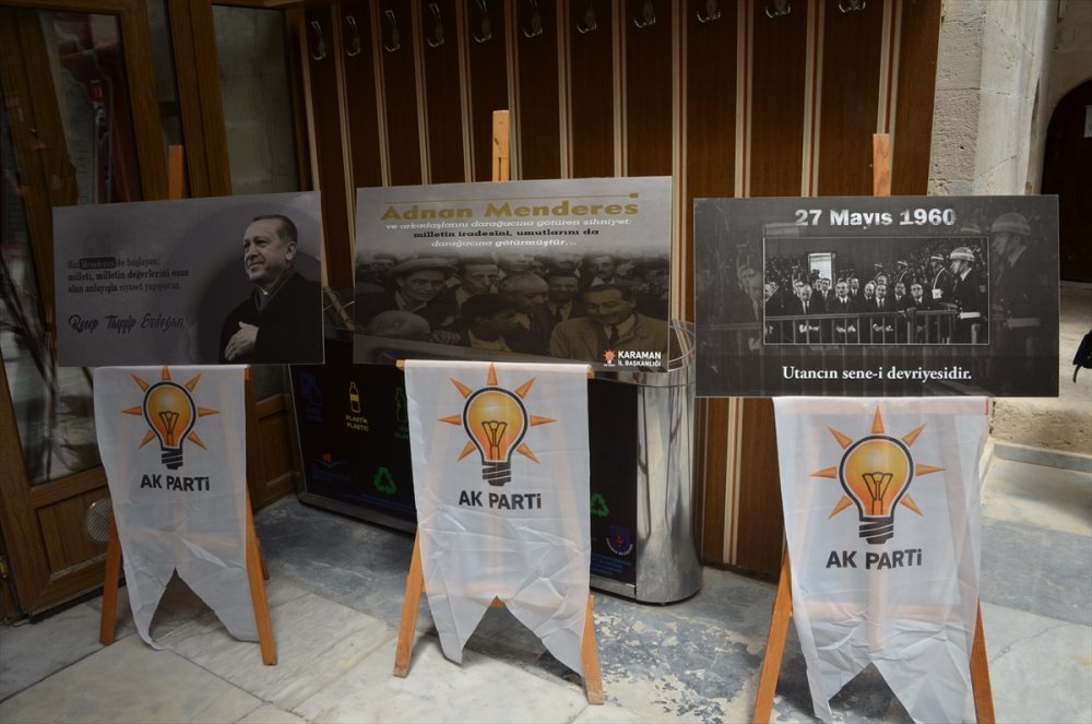 Karaman'da “27 Mayıs Demokrasi Sergisi” Açıldı