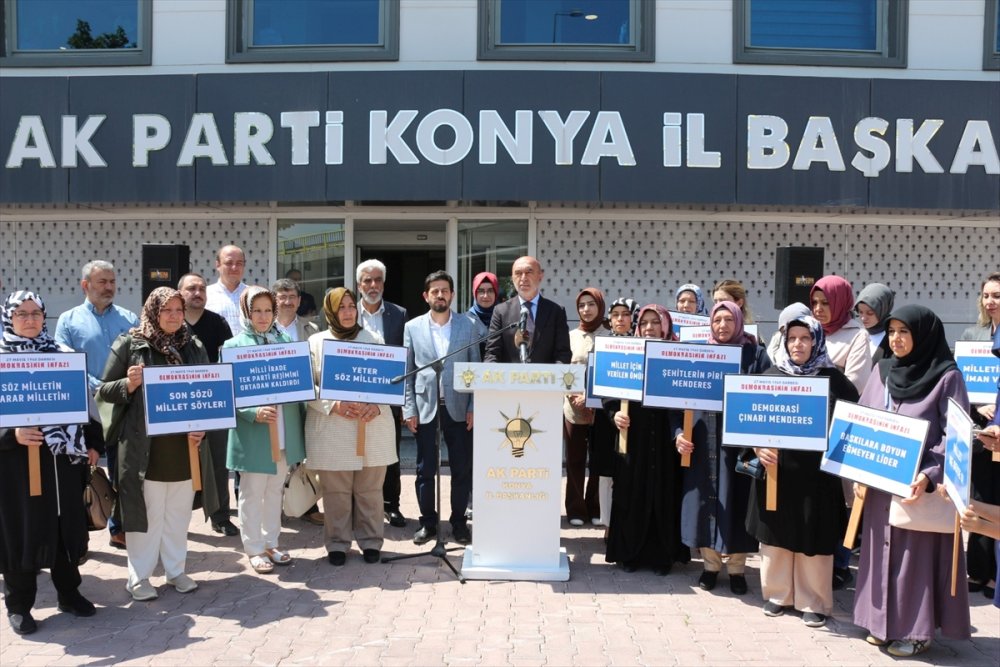 Konya, Afyonkarahisar, Aksaray Ve Karaman'da "27 Mayıs Darbesi" Kınandı