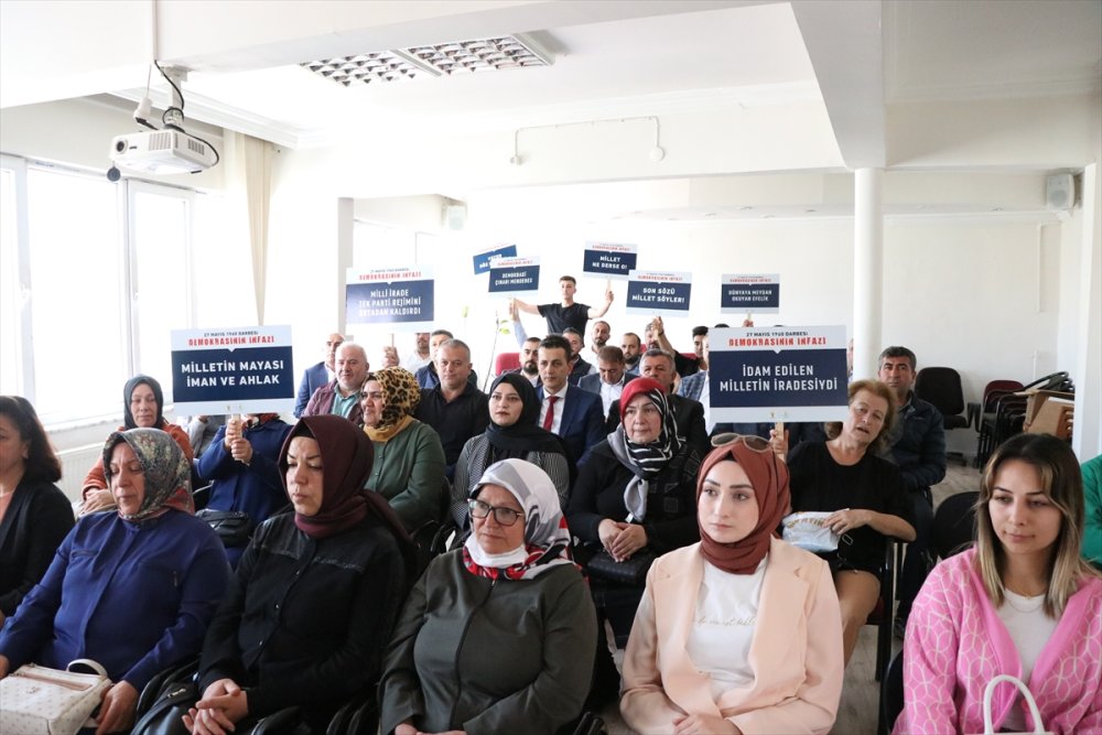 Niğde'de Ak Parti'den 1960 Darbesine İlişkin Açıklama