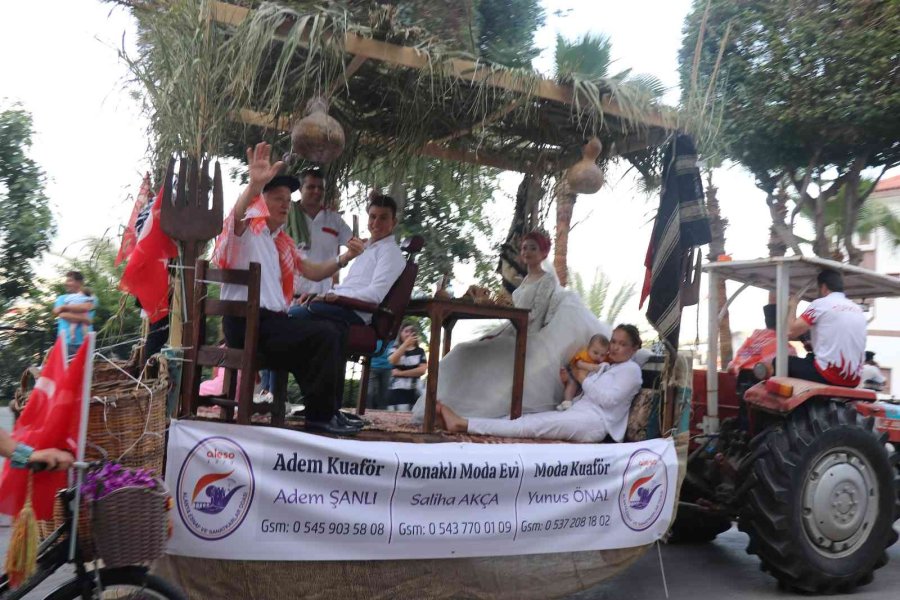 Alanya Turizm Ve Sanat Festivali Yörük Göçüyle Başladı