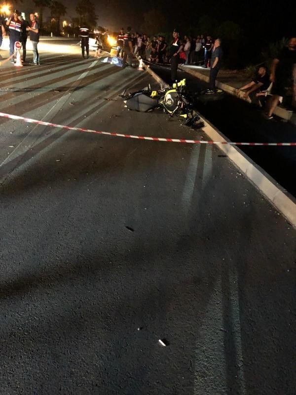 Otomobil İle Çarpışan Motosiklet Sürücüsü Hayatını Kaybetti