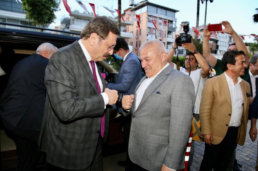 Altso Başkanı Şahin, Hisarcıklıoğlu’na ’marka’ Şehir Çalışmalarını Anlattı