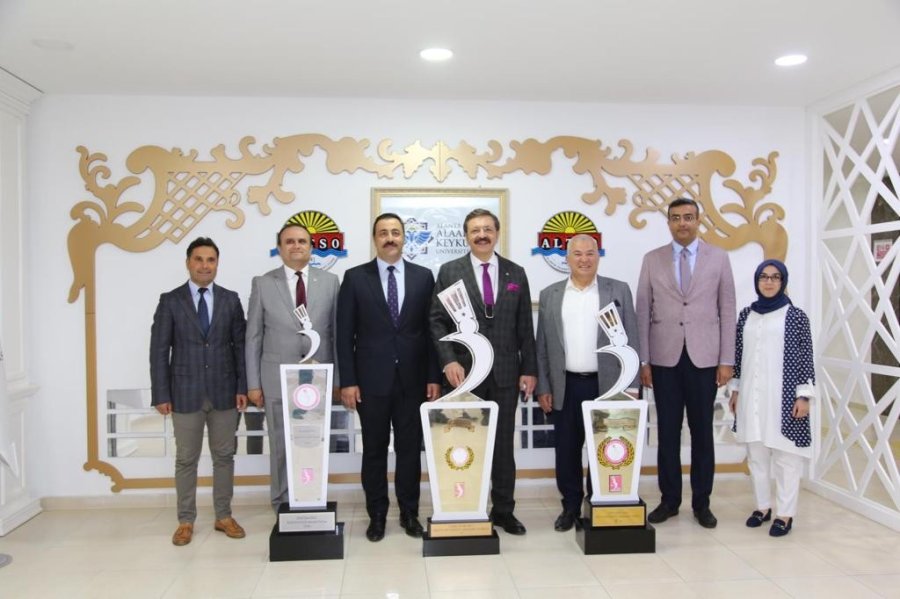 Altso Başkanı Şahin, Hisarcıklıoğlu’na ’marka’ Şehir Çalışmalarını Anlattı