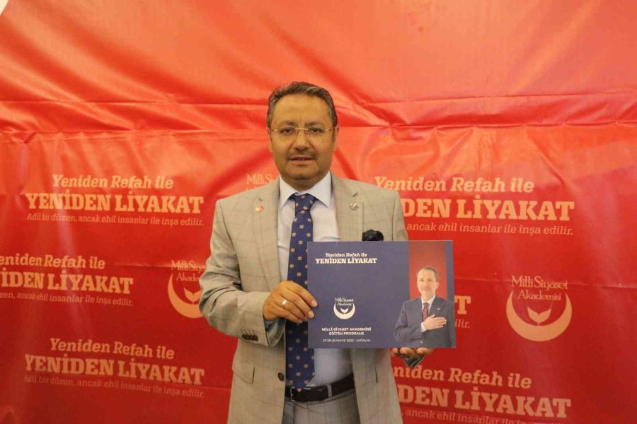 Yeniden Refah Partisi Milli Siyaset Akademisi Alanya’da Başladı