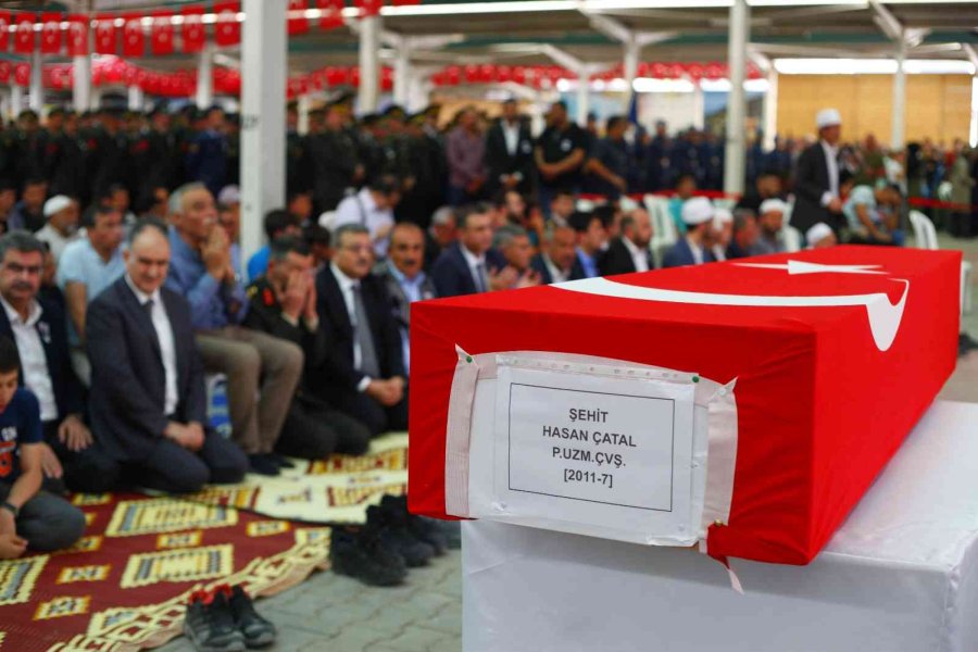 Konyalı Şehit Hasan Çatal Son Yolculuğuna Uğurlandı