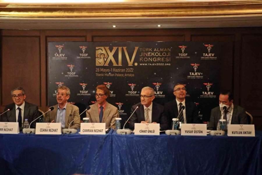 Antalya’da 14. Türk-alman Jinekoloji Kongresi Düzenlendi
