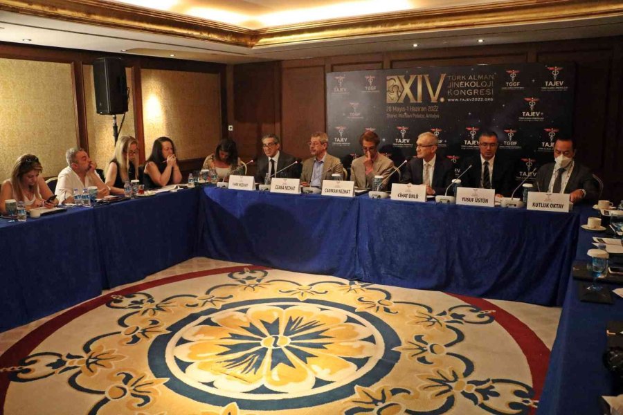 Antalya’da 14. Türk-alman Jinekoloji Kongresi Düzenlendi