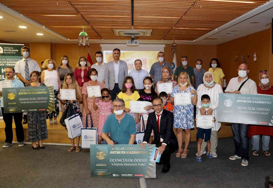 Antalya Büyükşehir Belediyesi’ne Türçev’den 3. Ödül