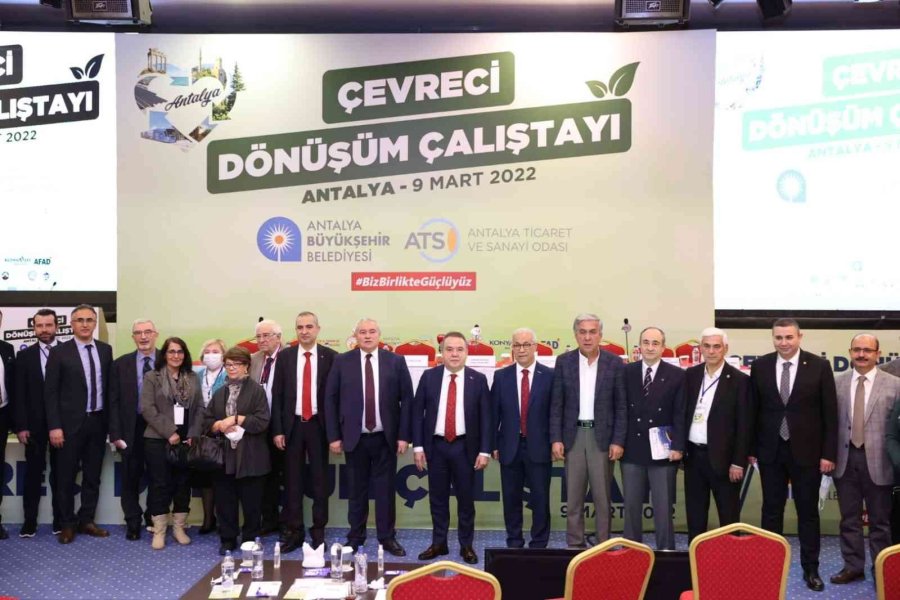 Antalya Büyükşehir Belediyesi’ne Türçev’den 3. Ödül