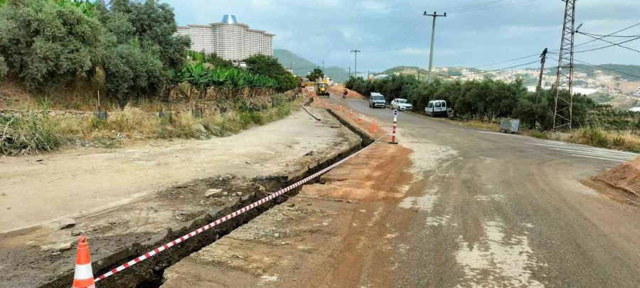 Büyükşehir’den Alanya’ya 34 Milyonluk Alt Yapı Çalışması