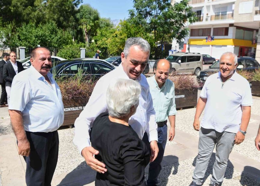 Konyaaltı Belediyesi’nden Halka Dokunan Hizmetler
