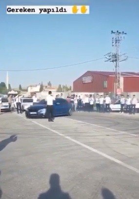 Düğün Konvoyunda Dirft Atan Sürücülere 36 Bin 500 Lira Ceza