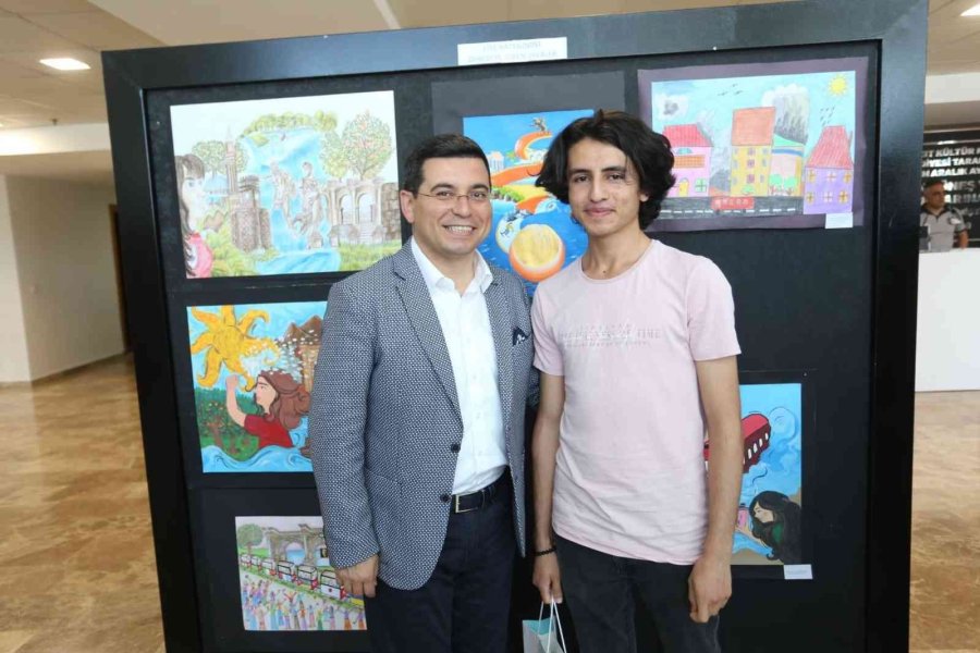 Kepez Belediyesi’nin 23 Nisan Resim Yarışması’nın Ödülleri Sahiplerini Buldu